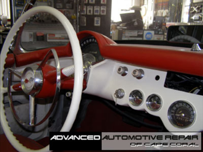 1954 Corvette Inside Close