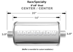 3.5" Race Muffler 5"x8"x14"