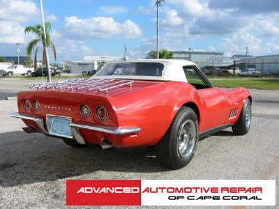Client Gallery Red Soft Top Stingray Rear