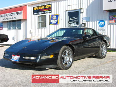 Client Gallery Black Corvette